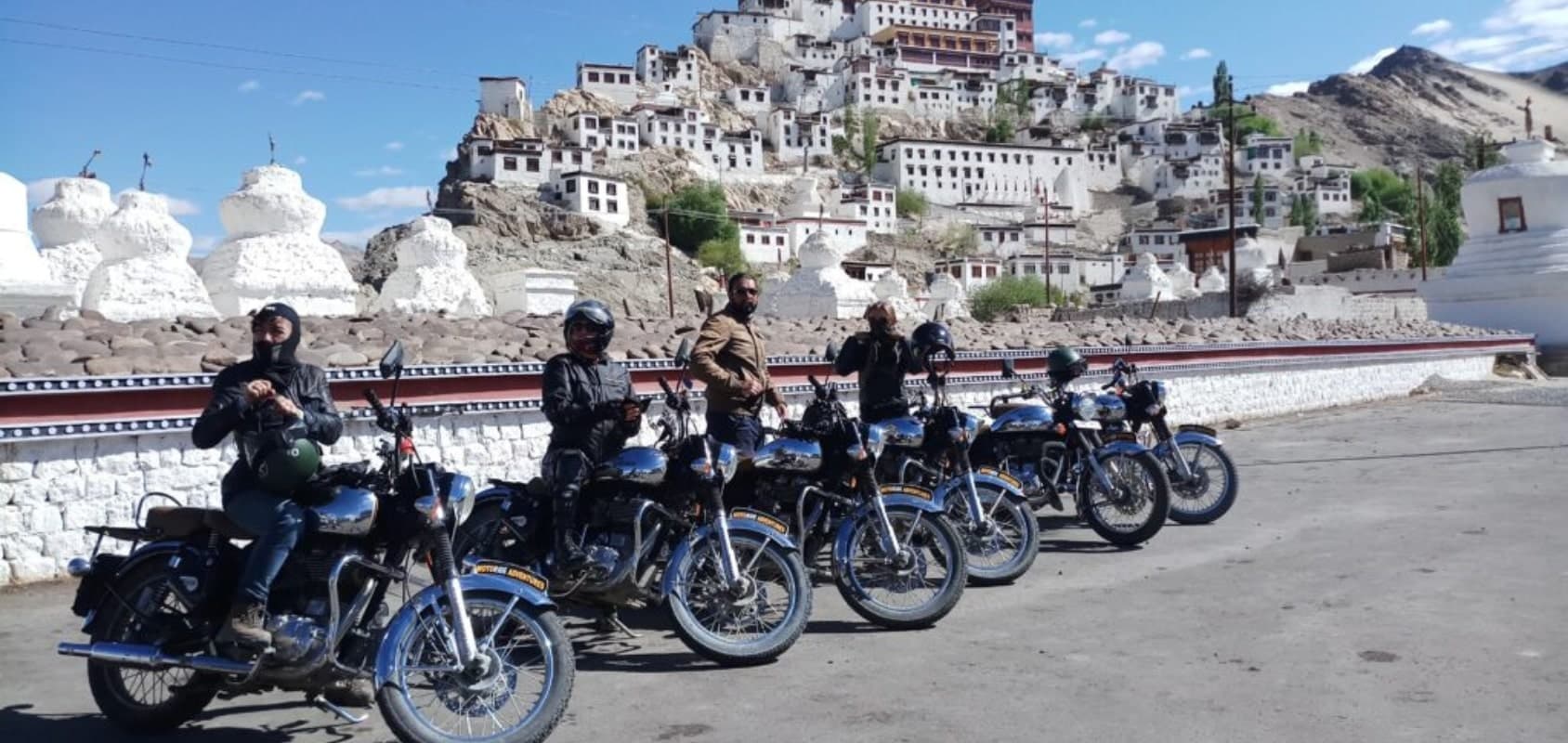 Riders in the Himalayas