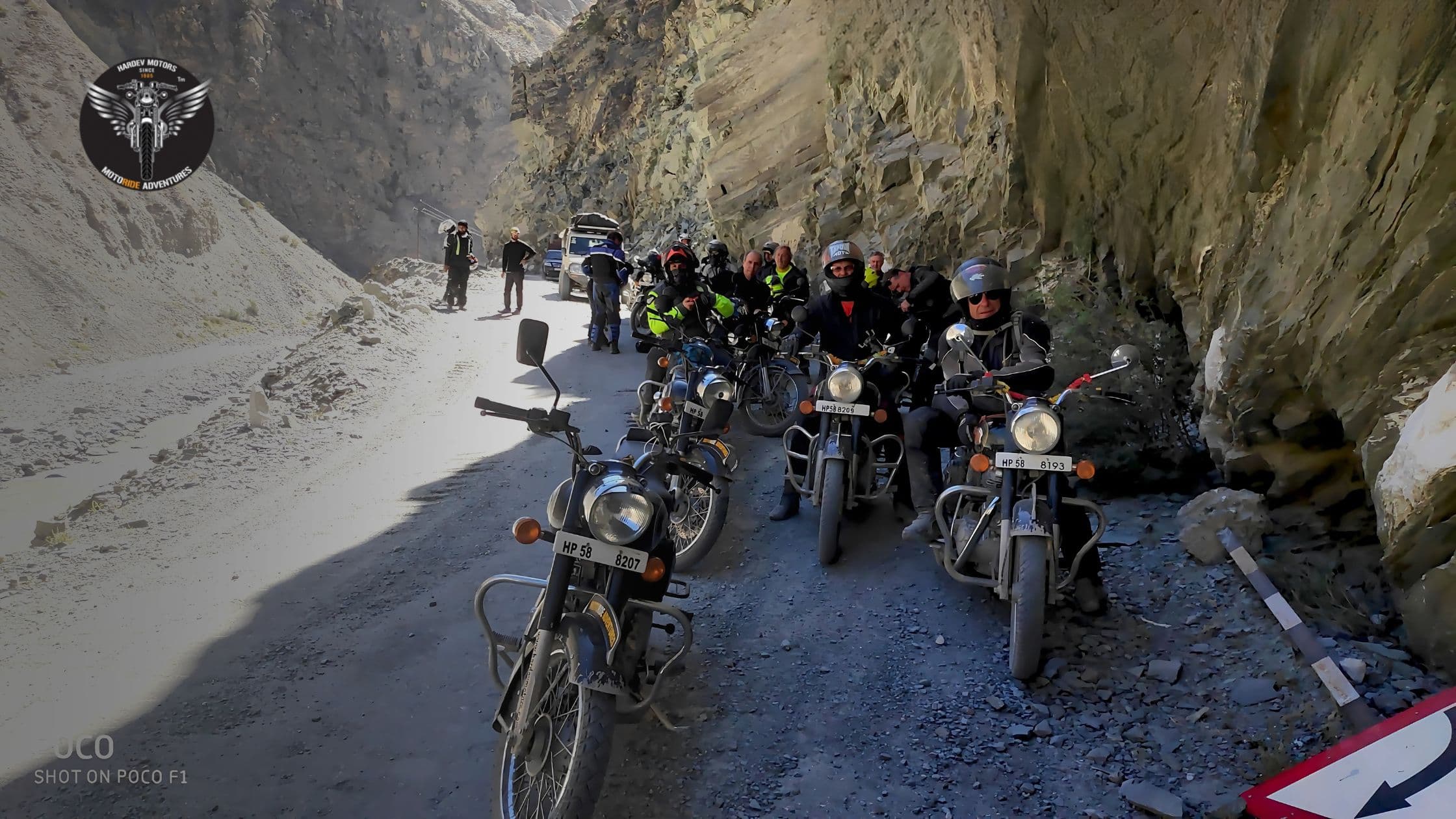 Guided motorcycle tour package in India with Hardev Motors