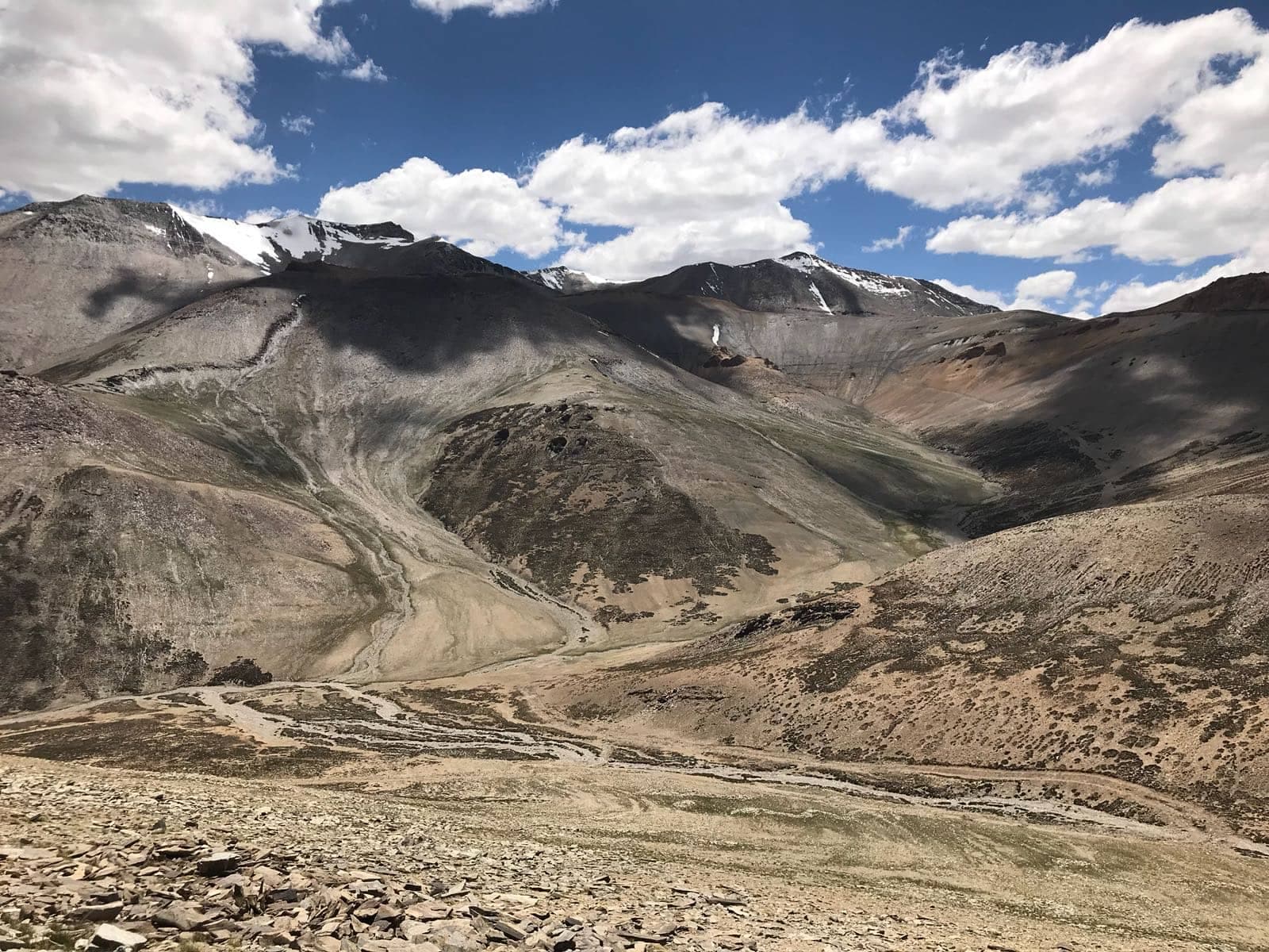 Mountain road journey