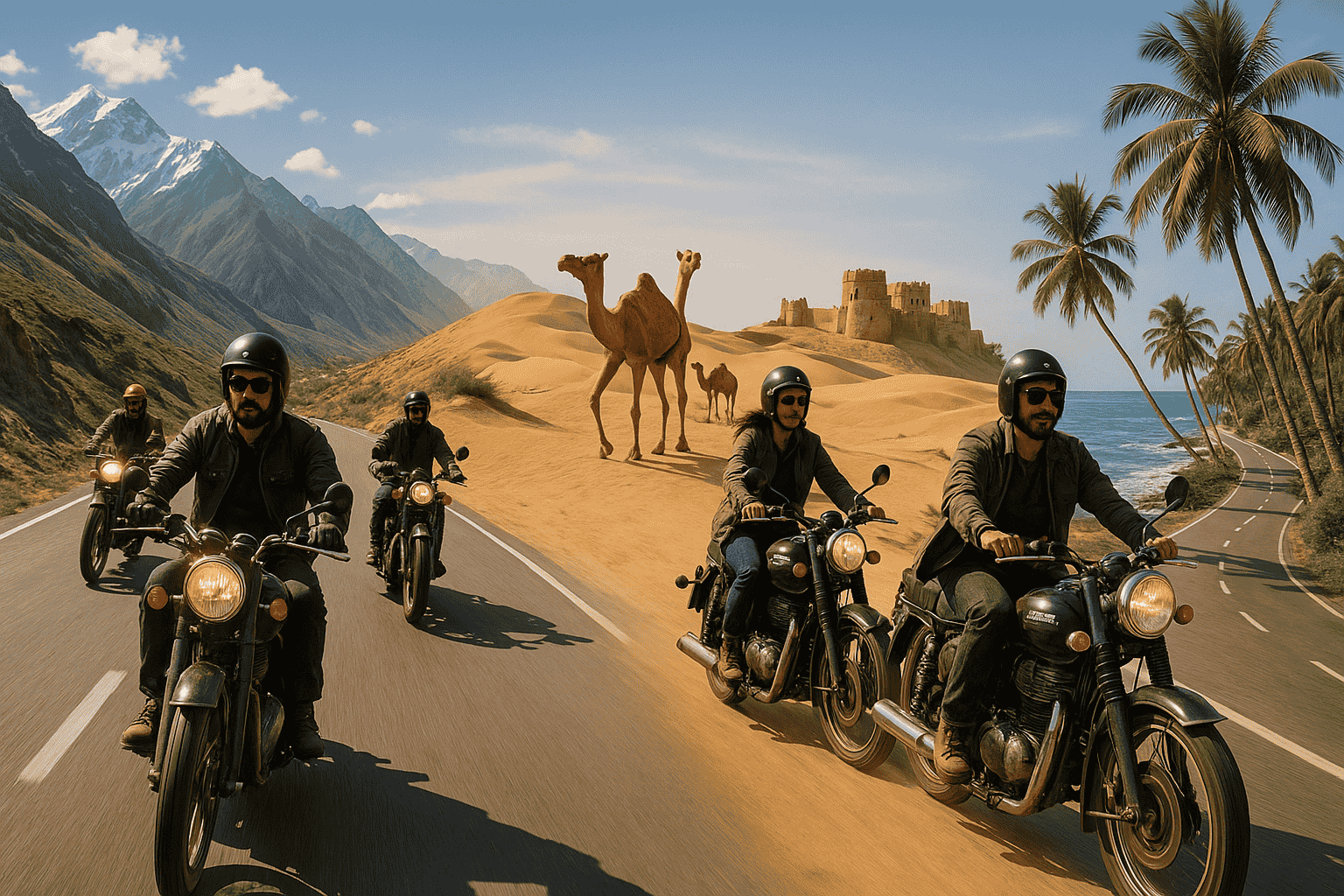 Hardev Motors’ Most Popular Motorcycle Expeditions Across India